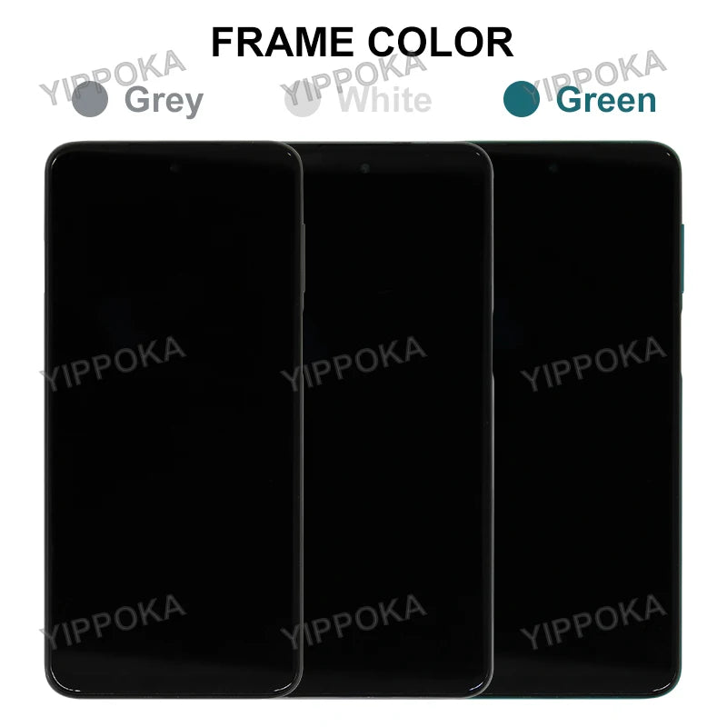 Scelta per Xiaomi Redmi Note 9S Display LCD Touch Screen Digitizer Assembly per Note 9 Pro Parti di ricambio per schermo LCD