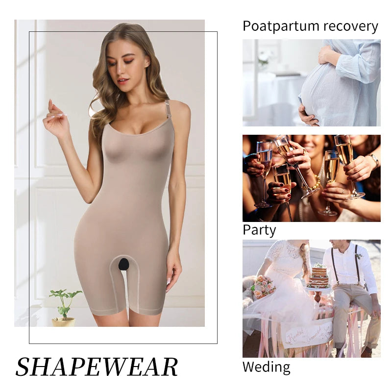Shapewear modellante per donna per tutto il corpo, effetto tummy control, body vita trainer, cincher, corsetto addominale, gambe più snelle