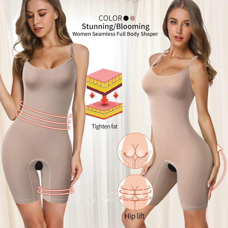 Shapewear modellante per donna per tutto il corpo, effetto tummy control, body vita trainer, cincher, corsetto addominale, gambe più snelle