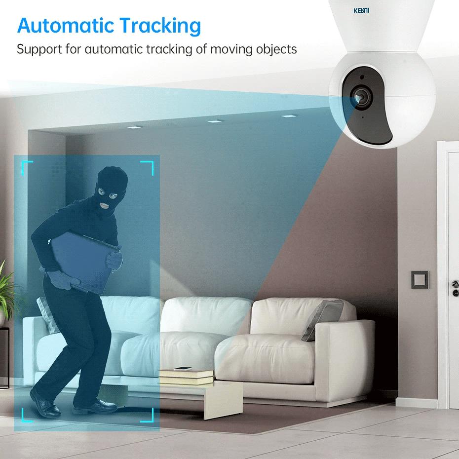 KERUI W184 Tuya Smart 4G Sistema di Allarme Wireless WIFI GSM Allarme Rilevatore di Movimento Sensore Porta Antifurto Supporto Alexa e Google