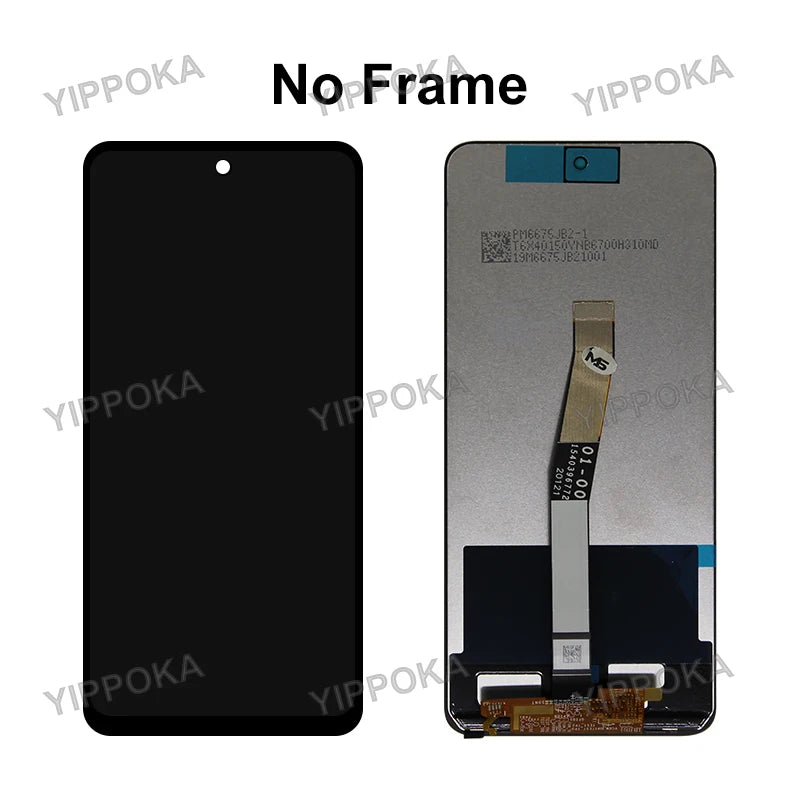 Scelta per Xiaomi Redmi Note 9S Display LCD Touch Screen Digitizer Assembly per Note 9 Pro Parti di ricambio per schermo LCD