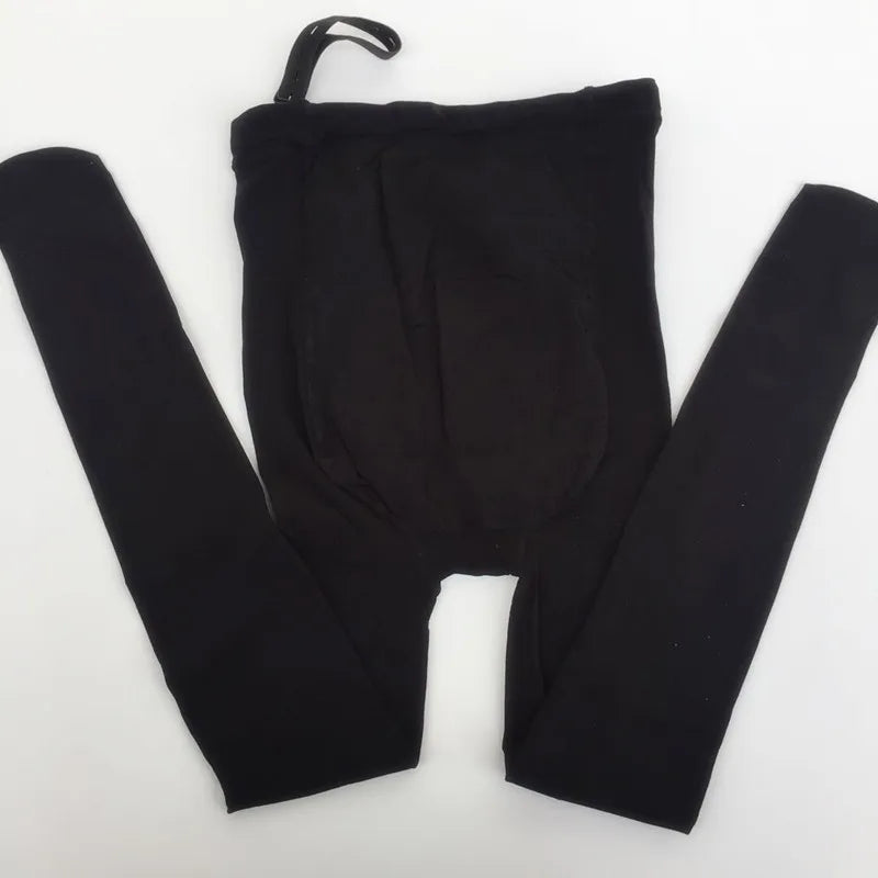 Collant Velevt primavera autunno per le donne incinte Collant premaman a vita alta regolabile Calzino di supporto per la pancia a forma di U