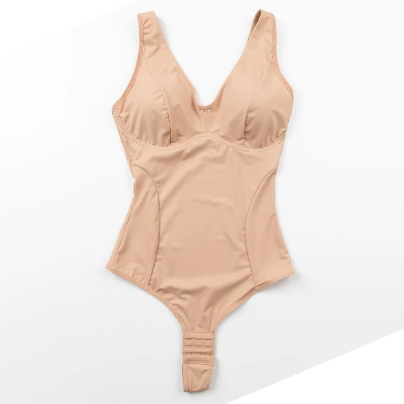 Intimo dimagrante da donna Body Jumsuit Body Shaper Vita Trainer Corsetto Shapewear Top con reggiseno imbottito Recupero postpartum