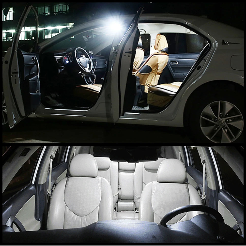 Kit Luci LED Interne Canbus per Mercedes Benz W202 W203 W204 W205 W210 W211 W212 C207 A207 Classe C E Accessori e Ricambi Auto