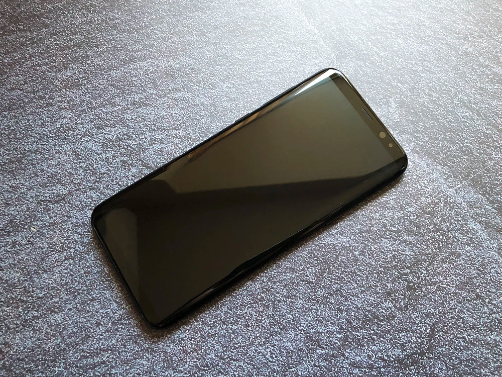 Qualità OEM AMOLED per SAMSUNG Galaxy S8 Schermo curvo G950 G950F Display LCD Touch Screen Digitizer Assembly Sostituzione riparazione