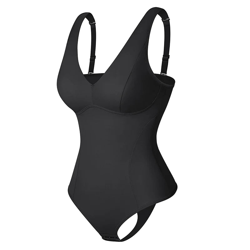 Intimo dimagrante da donna Body Jumsuit Body Shaper Vita Trainer Corsetto Shapewear Top con reggiseno imbottito Recupero postpartum