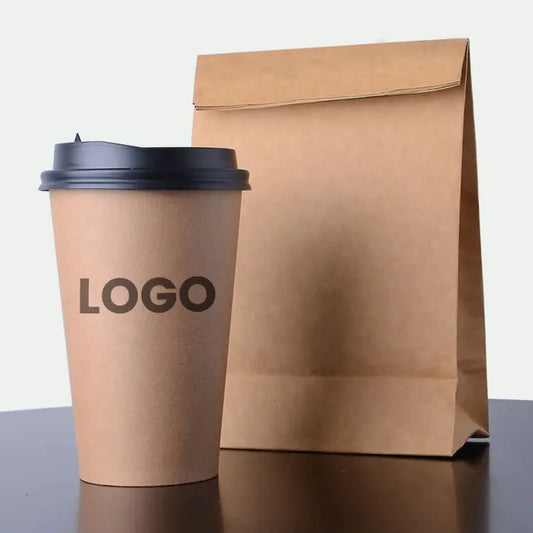 100 pz/pacco Bicchieri di Carta Usa E Getta 2.5/4/7/8 oz Bicchieri di Carta Kraft Caffè Tazza di Latte Bicchiere di Carta Per Bere Caldo Rifornimenti Del Partito
