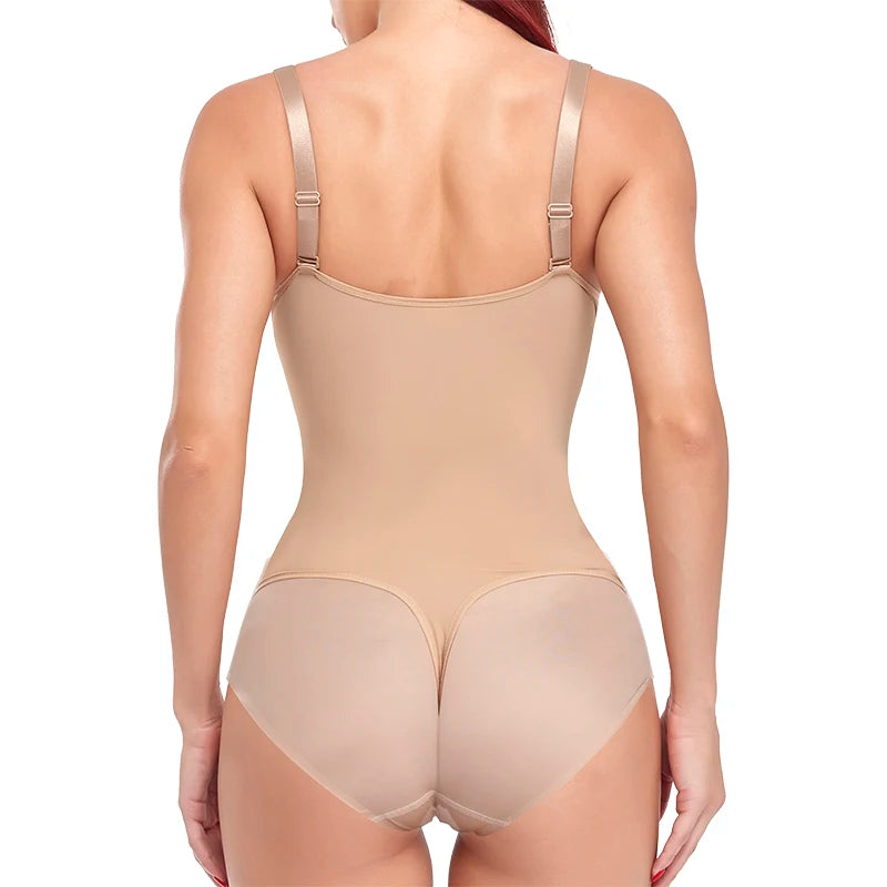 Intimo dimagrante da donna Body Jumsuit Body Shaper Vita Trainer Corsetto Shapewear Top con reggiseno imbottito Recupero postpartum