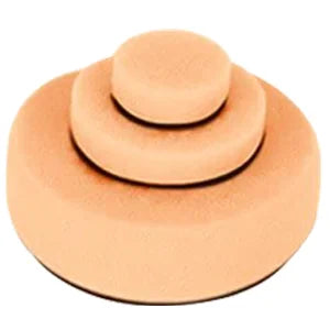 SPTA 5 pezzi 1 pollice (30 mm) 2 pollici (50 mm) mini tamponi in schiuma spugna per lucidatura per kit di lucidatura per dettagli trapano rorario per auto