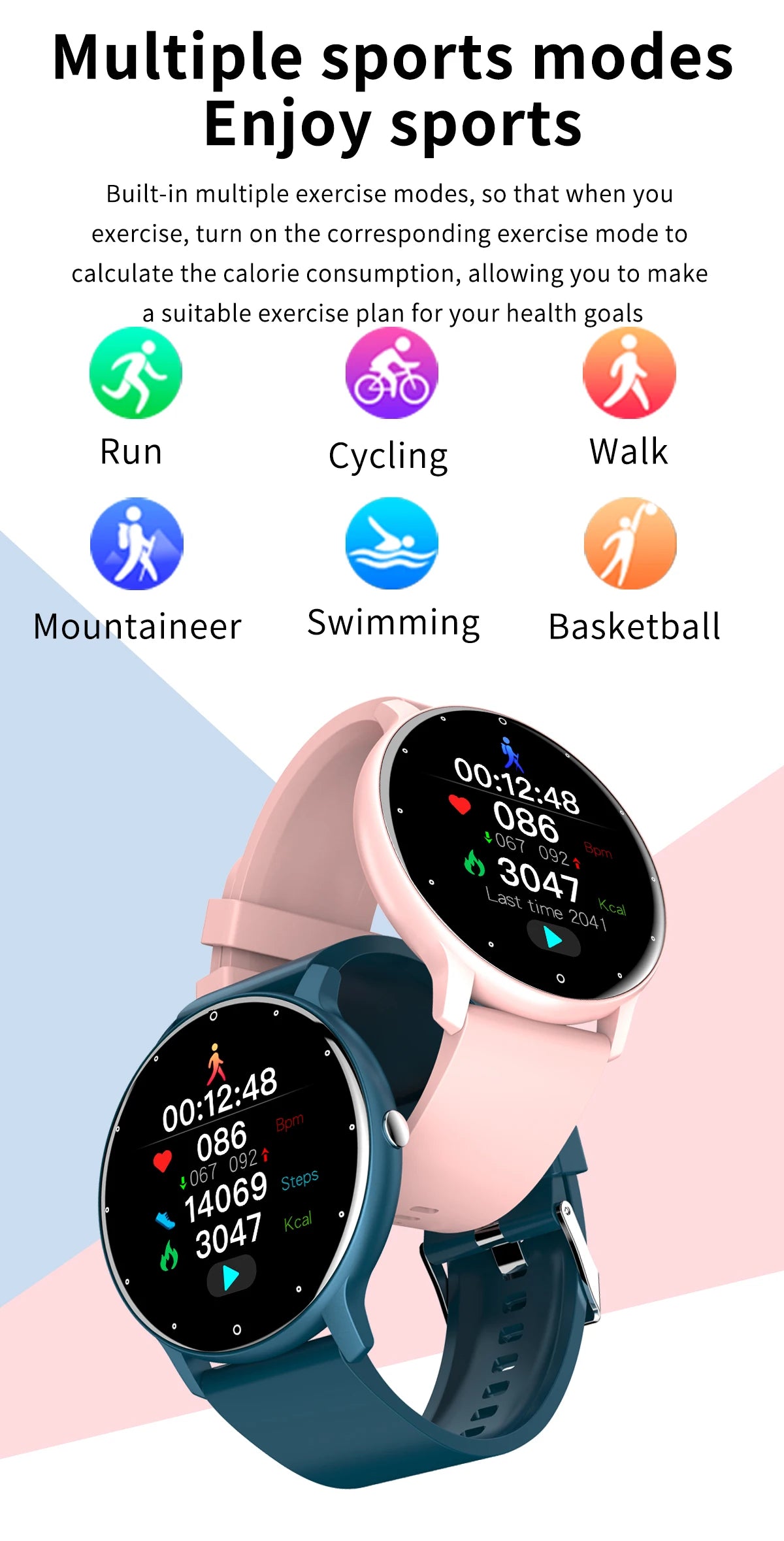 LIGE 2026 Smart Watch donna uomo donna regalo Sport Fitness uomo orologi cardiofrequenzimetro Smartwatch impermeabile per Android IOS