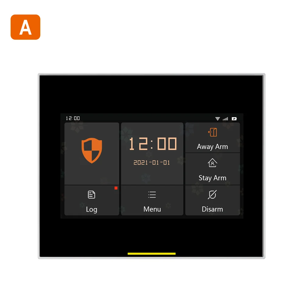Staniot WiFi versione Tuya kit di sistemi di allarme di sicurezza domestica Wireless WiFi intelligenti compatibili con Alexa e G