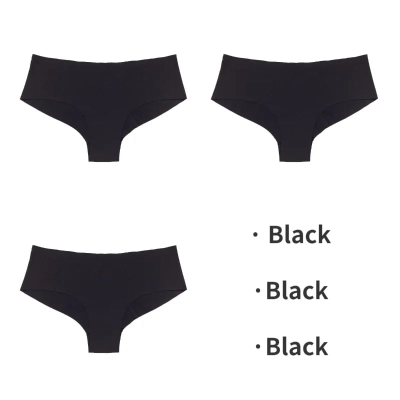 TrowBridge 3 Pz/set Mutandine da Donna Senza Soluzione di Continuità Sport Biancheria Intima Traspirante Ragazze Slip Comodi Lingerie Sexy Mutande di Raso