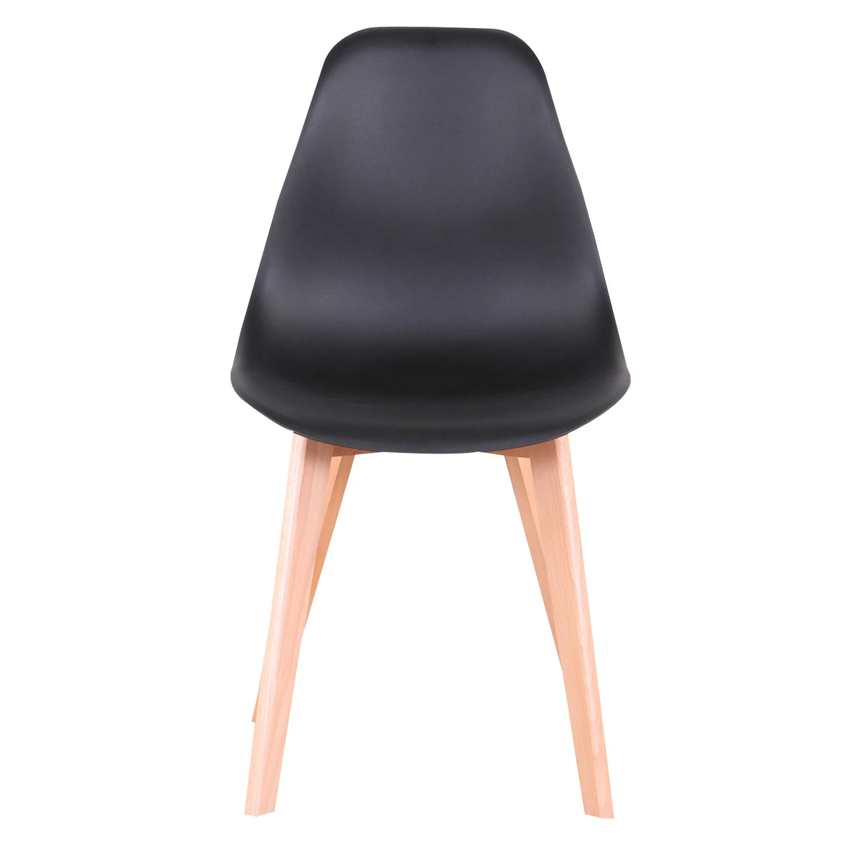 EGOONM Set di 4 sedie da pranzo medievali nordiche con gambe in legno massello per soggiorno sala da pranzo studio camera da letto (bianco/nero/grigio)