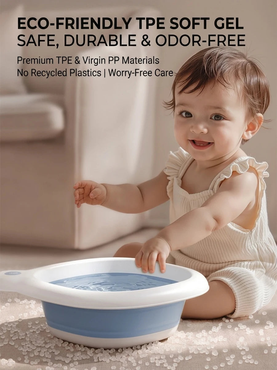 Philips Avent Vaschetta Pieghevole Antibatterica per il Bagnetto del Bambino 4,5L Vaschetta Portatile Resistente alle Cadute per il Bagnetto dei Neonati