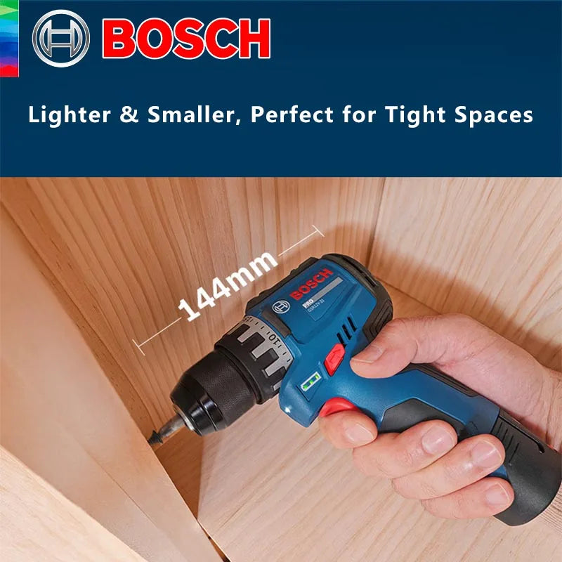 BOSCH GSR 12V-31 Trapano Avvitatore Professionale Senza Fili 2-in-1, per Foratura e Avvitatura di Legno, Metallo e Plastica, Utensile Elettrico Resistente