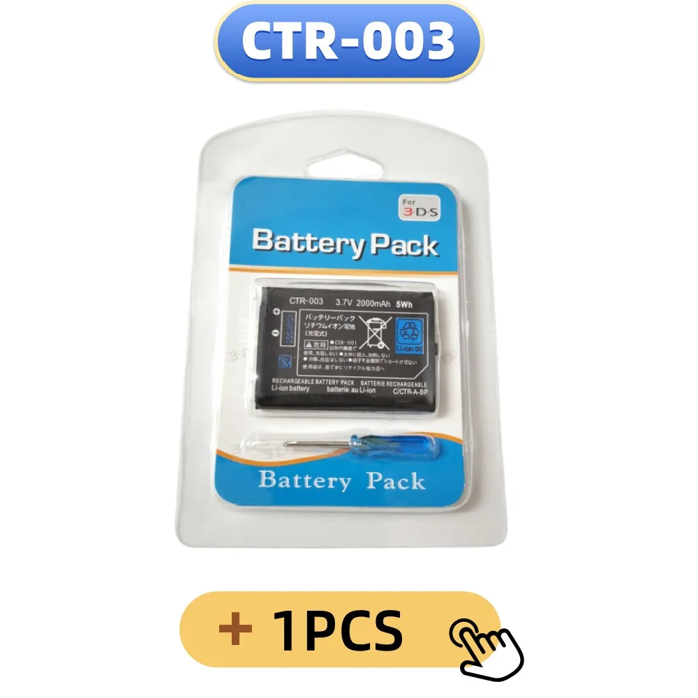 CTR-003 Batteria Host DSL SPR-003 Batterie al Litio 3.7V per Console di Gioco NEW 3DSLL 3DSXL N3DS 2DS GBA SP Gameboy