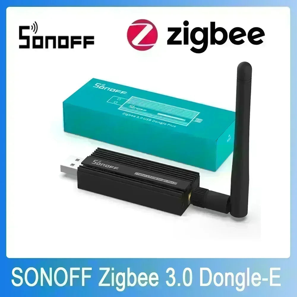 Sonoff Zigbee 3.0 Dongle USB Plus ZBdongle-E Gateway Zigbee wireless Interfaccia USB Acquisizione EFR32MG21 Controllo vocale Google Home