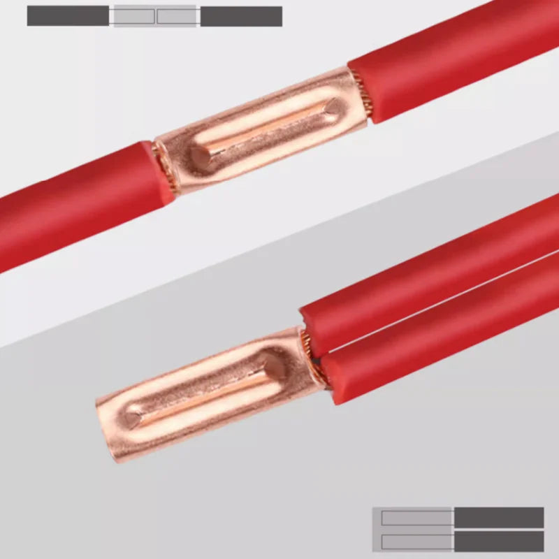 Terminale a crimpare in scatola, connettore elettrico, a forma di U/O, terminazione di giunzione 2,8/4,8/6,3 mm, connettore cavo, pinze di terminazione cavo