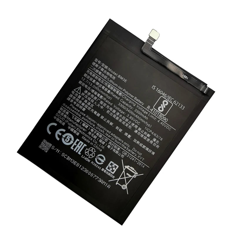 Batteria BM58 originale al 100% per Xiaomi Mi 8 9 10 11 11i 11T Ultra SE Lite Mi A3 CC9 CC9e Poco F3 Redmi K40 Pro Mix 4 batterie 5G