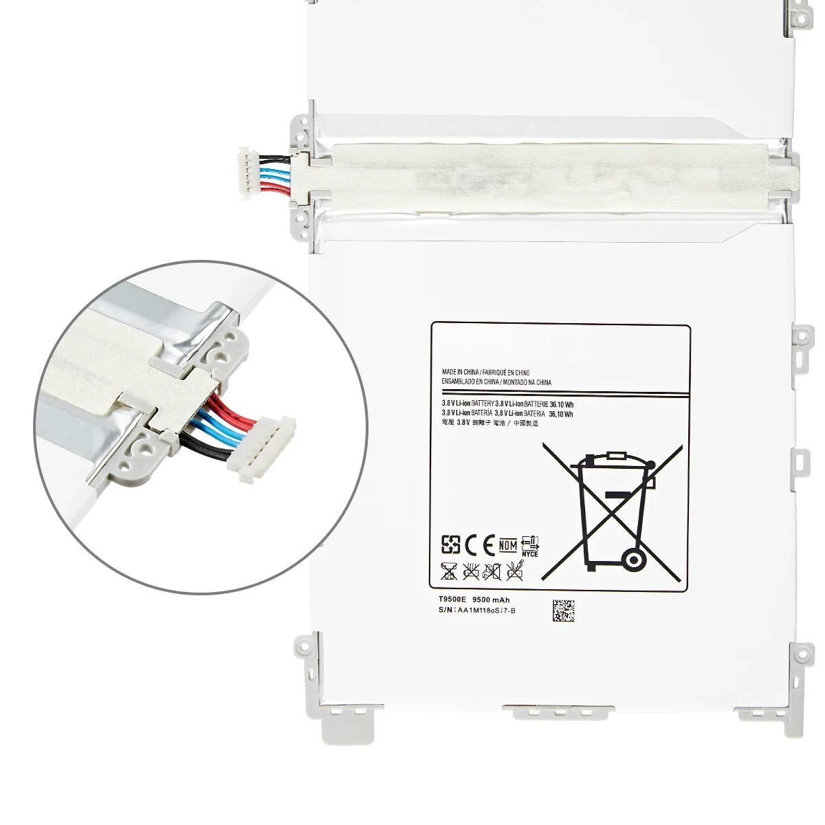 Brand New Tablet T9500E T9500K T9500C T9500U Batteria 9500mAh Per Samsung Galaxy Note 12.2 P900 P901 P905 T900 P900