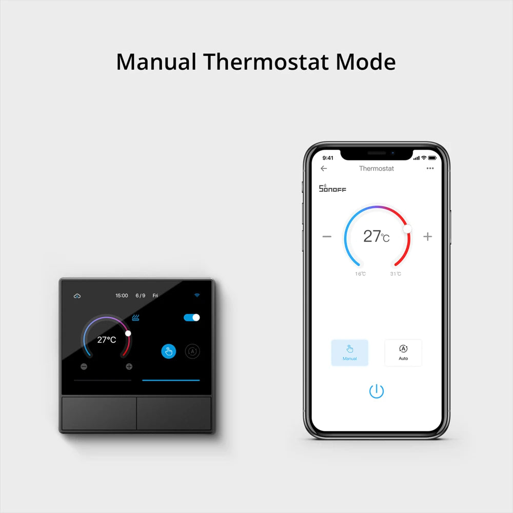SONOFF NSPanel Sonoff Interruttore A Parete Pannello di Controllo Casa Intelligente Sonoff Ns Pannello 86P EU/US Termostato Digitale di Temperatura Alexa Google