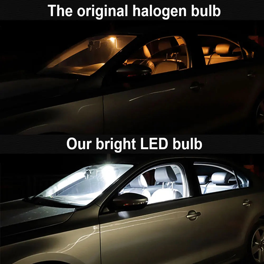 Kit Luci LED Interne Canbus per Mercedes Benz W202 W203 W204 W205 W210 W211 W212 C207 A207 Classe C E Accessori e Ricambi Auto