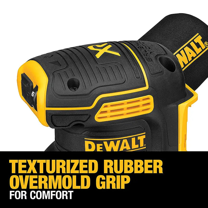DEWALT DCW210 20V Levigatrice orbitale senza spazzole Cordless a velocità variabile Palmare Vibrazione Lucidatura Utensili elettrici per la lavorazione del legno