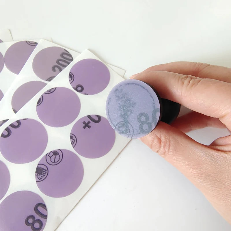 Set di carta vetrata autoadesiva da 32 mm levigatura fine per kit di strumenti per lucidatura a specchio per levigatura a secco di bellezza della vernice per auto