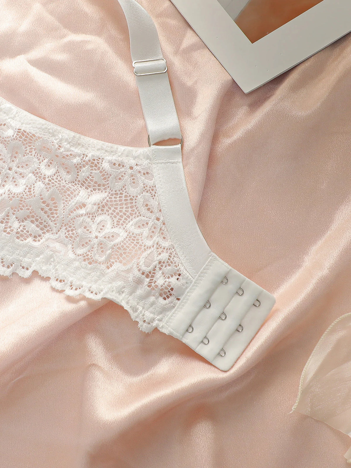 Intimo vintage elegante taglie forti in pizzo a coppa piena sottile a doppio strato sexy taglie forti per donna MR3050