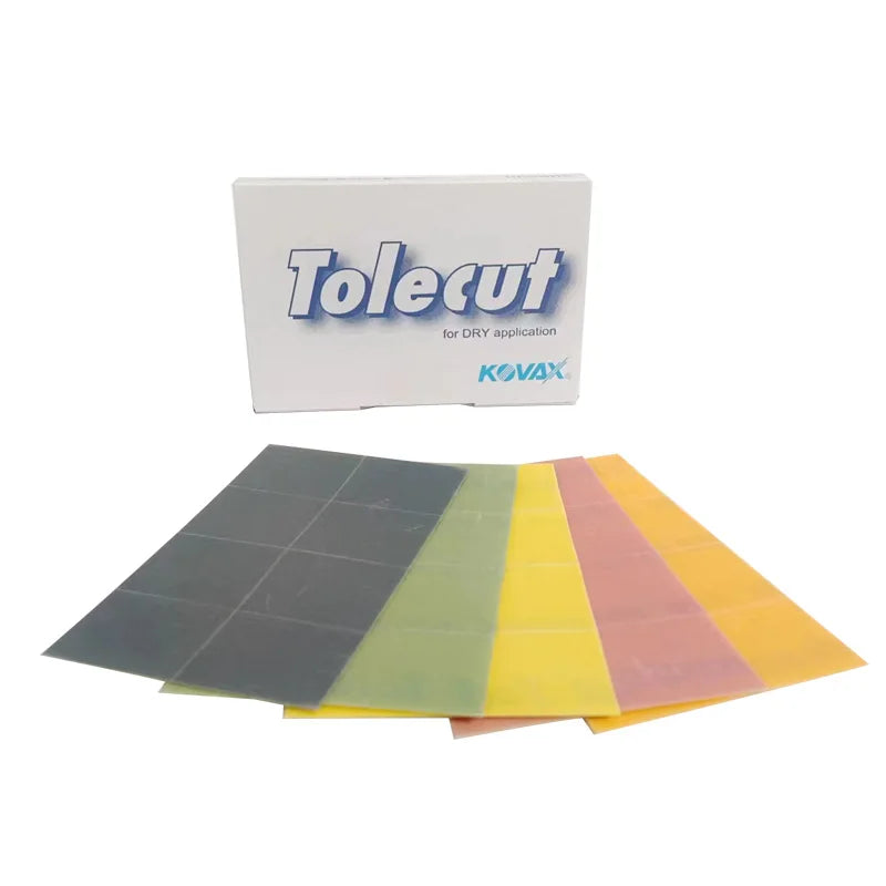 True Japan KOVAX Toledout Set di carta vetrata per lucidatura per auto - Grani per riparazione di bellezza da 8 pezzi 800/1200/1500/2000/3000 per finitura liscia