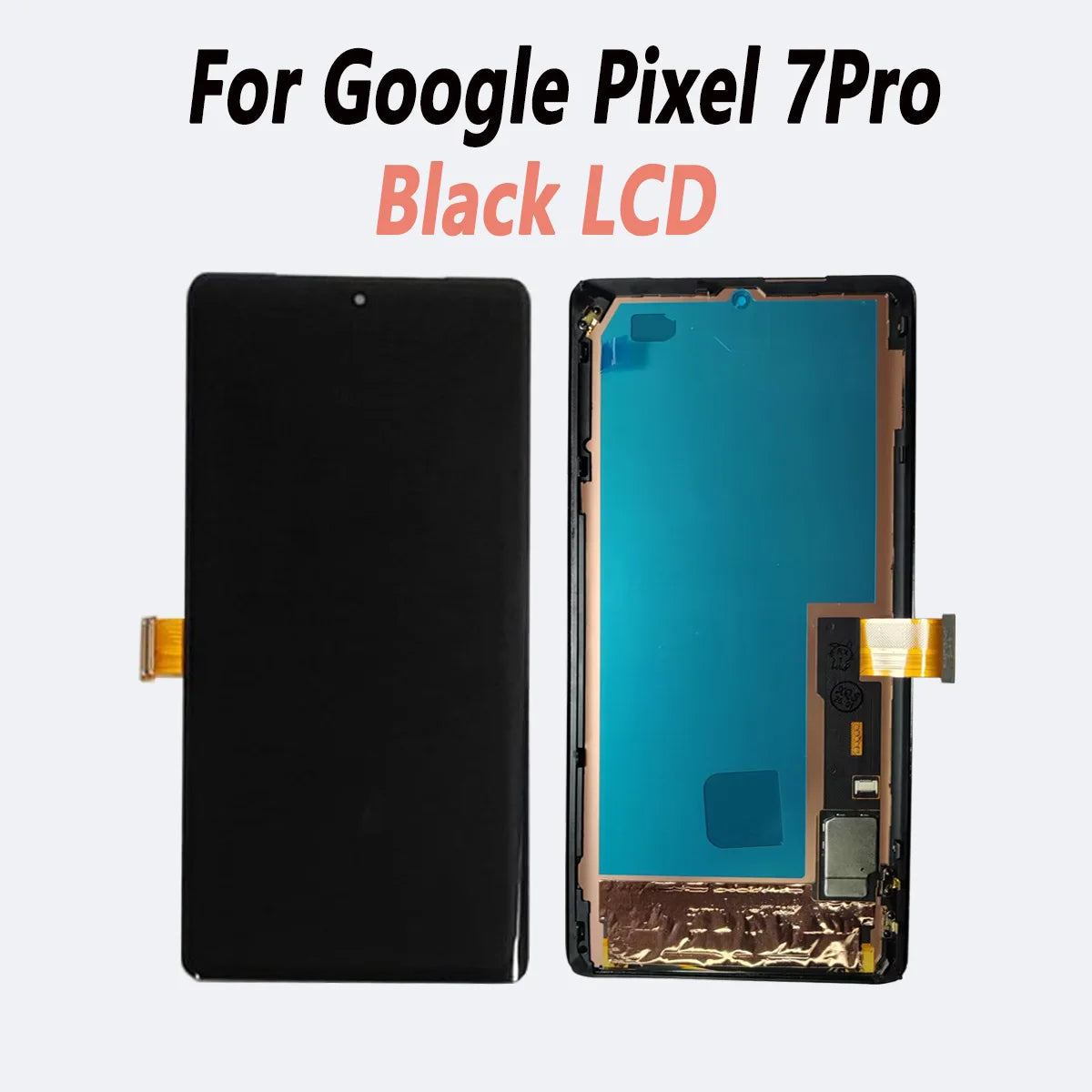 Testato al 100% OLED per Google Pixel 7 Pro Display LCD Touch Screen Digitizer per Pixel 7 Pro GE2AE/GP4BC con sostituzione del telaio