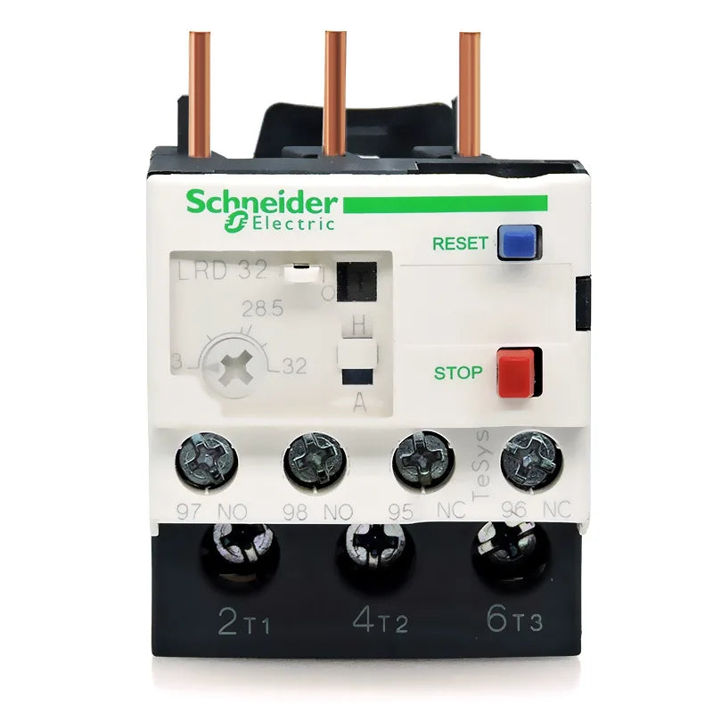 Relè di sovraccarico termico Schneider Electric LRD35C LRD12C LRD01C con protezione da sovraccarico da 0,1A a 38A per apparecchiature elettriche