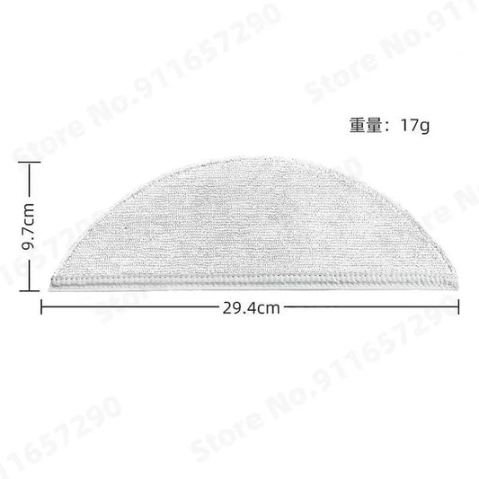 Spazzola principale/laterale Filtro HEPA Mop Panno Scatola per la polvere Sacchetto per la polvere per XiaoMi Lydsto R1 / R1A / R1 Pro / S1 Parti per aspirapolvere robot