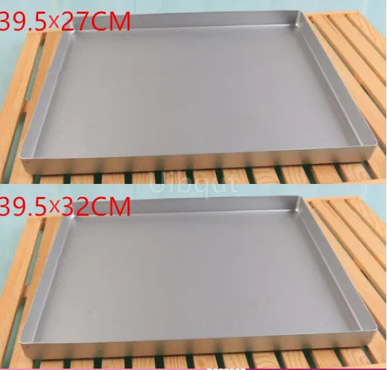 Stampo rettangolare per pane e torte, teglia da forno antiaderente, teglia rettangolare per pasticceria, teglia da cucina con fori per biscotti, utensili da forno, strumenti per panetteria.