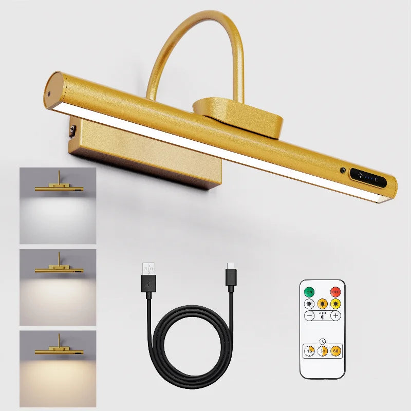 4000mAH Pittura Immagine Luce Ritratto con telecomando Soggiorno Lampada da parete senza fili Display artistico Batteria ricaricabile