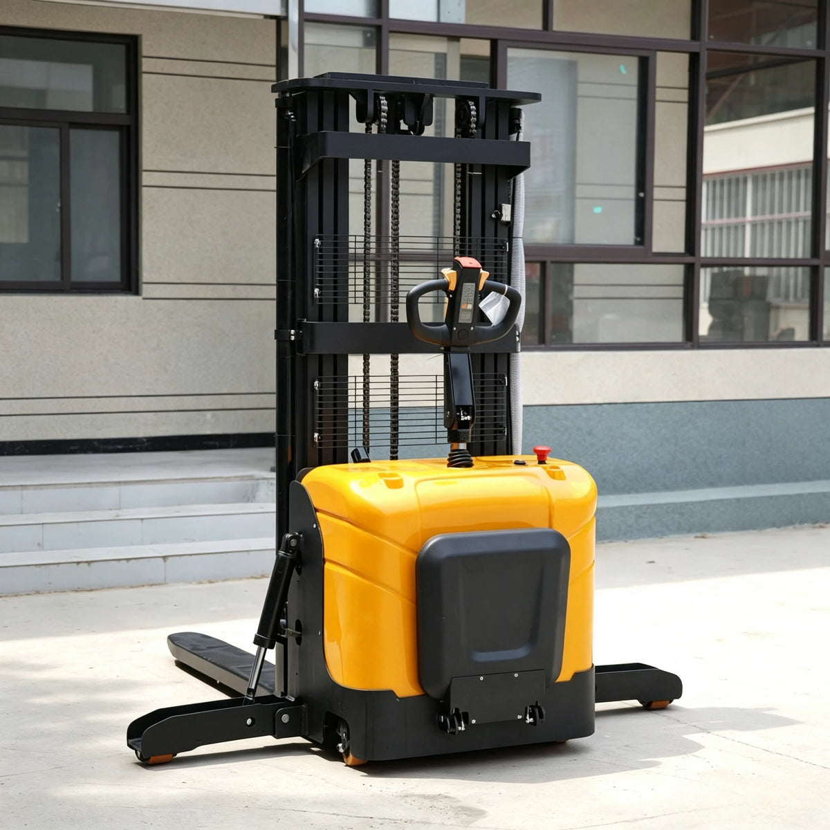 Carrello Elevatore Elettrico Industriale di Alta Qualità e Durevole, Macchina di Sollevamento per Carichi Pesanti, Attrezzatura per Carrelli Elevatori ad Alta Capacità TOP Elettrico