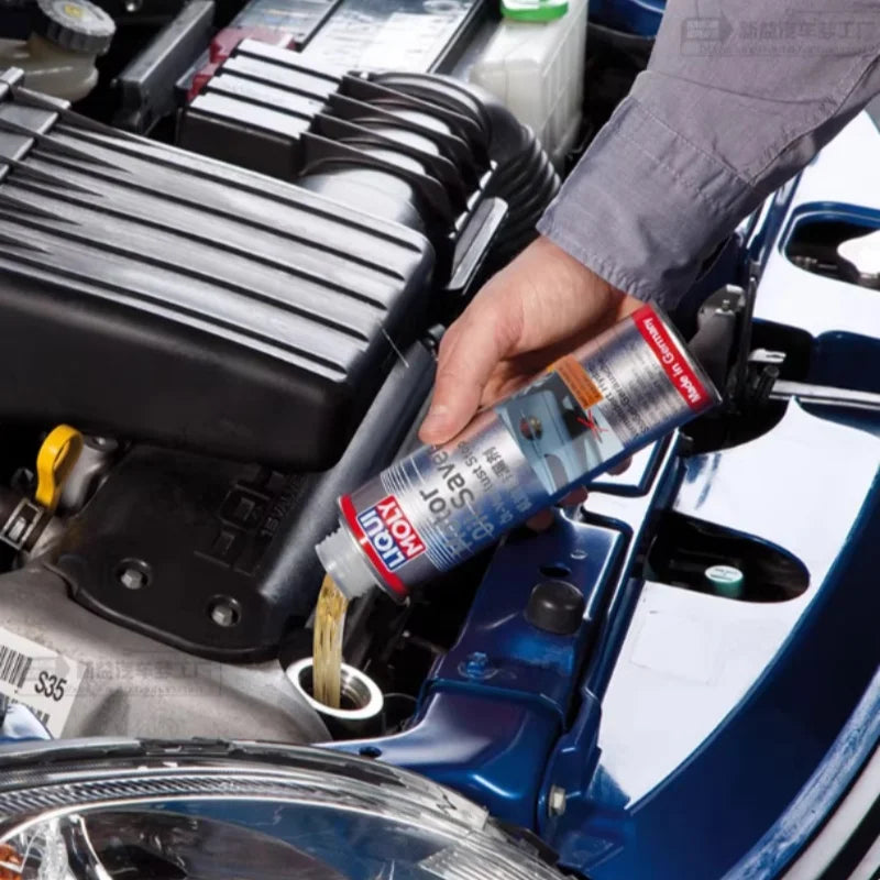 Additivo Liqui Moly per il risparmio dell'olio motore, anti-perdita, riduttore del consumo di olio, ripristina le tenute per il motore dell'auto