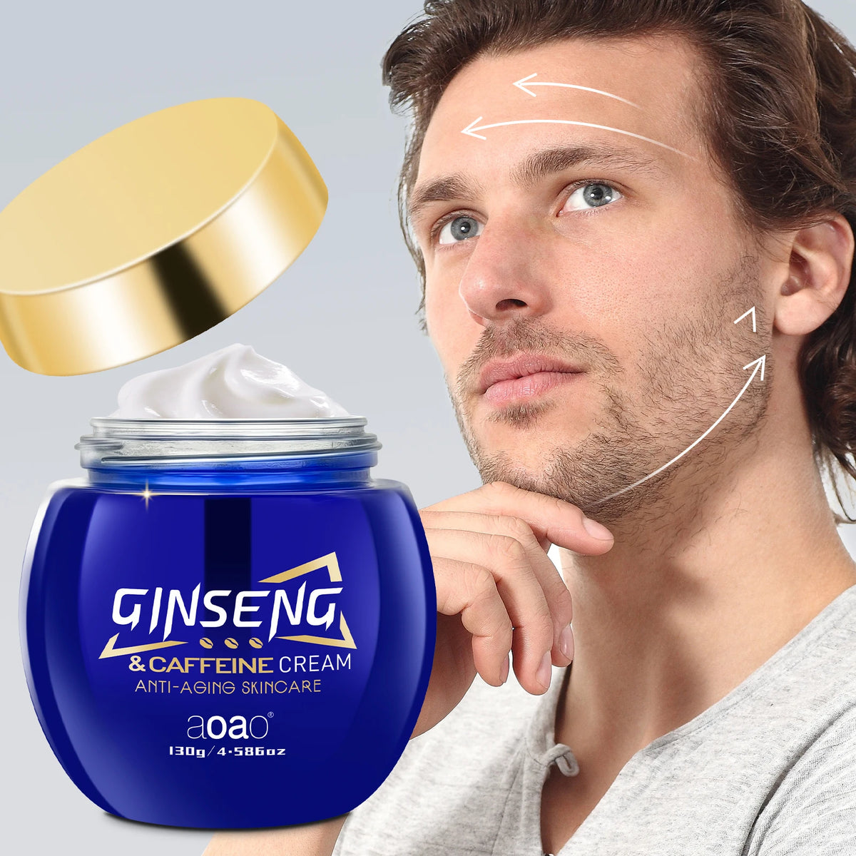 Crema Idratante Viso al Ginseng