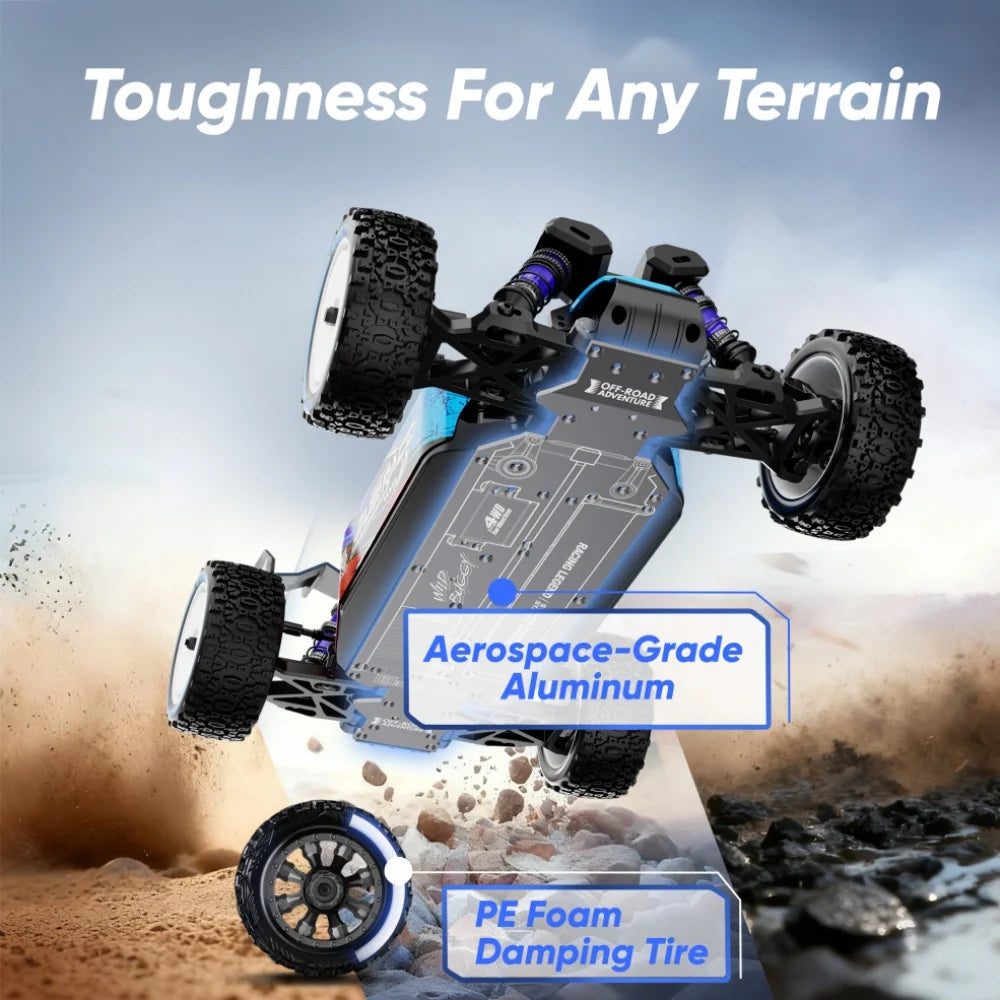Auto RC JIUSI 1/12 WB12 PRO 4WD 80km/h Brushless 2.4G Telecomando Drift Racing Veicolo Fuoristrada ad Alta Velocità Giocattolo RC Regalo