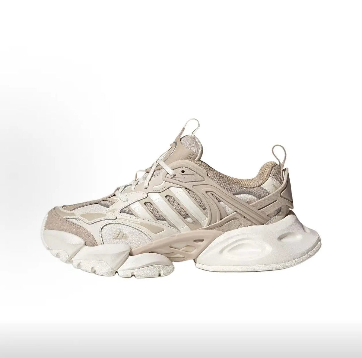 Sneakers Adidas Beige, Scarpe da Corsa Casual con Suola Spessa e Rete Traspirante Multistrato per Uomo e Donna IH7799