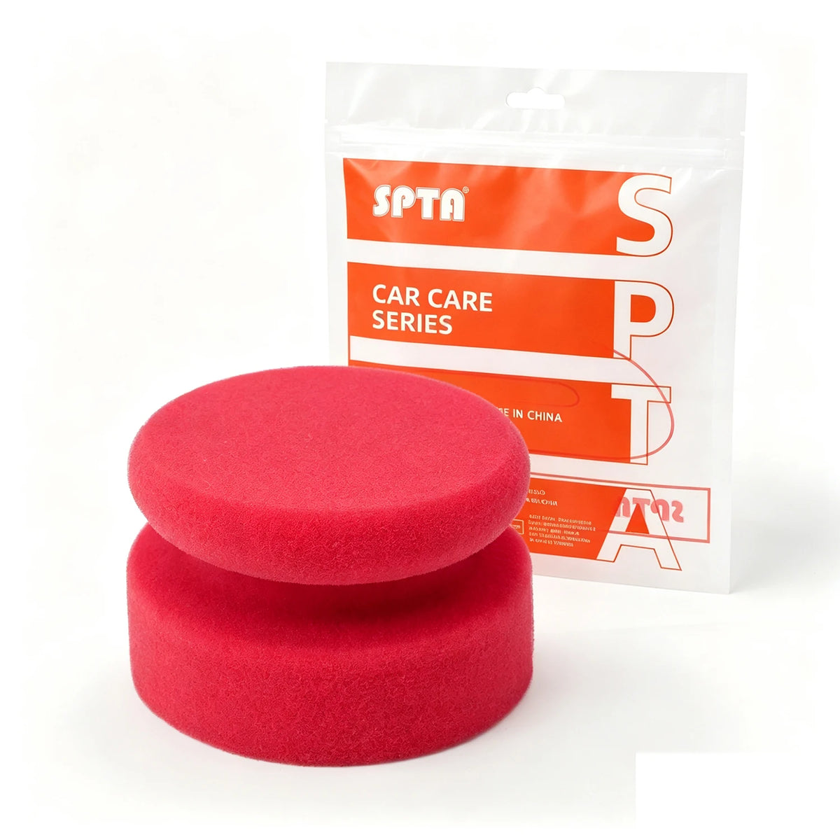 SPTA 1pc Applicatore di cera a mano Composto in spugna Car Beauty Auto Paint Care Tampone in schiuma per lucidatura
