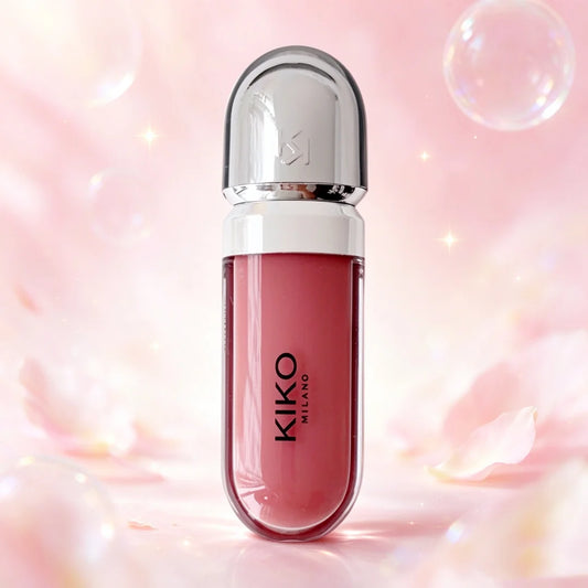 KIKO Milano Lucidalabbra 3D Hydra, Classico, per Uso Quotidiano, Idratante, Alta Lucentezza, Aspetto Naturale, Non Appiccicoso, Finitura Liscia, Regalo di Trucco