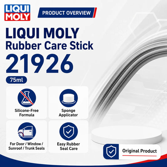 LIQUI MOLY 21926 Stick per la Cura della Gomma 75ml Senza Silicone, Protettore Antigelo per Guarnizioni di Porte, Finestrini e Tettuccio Auto