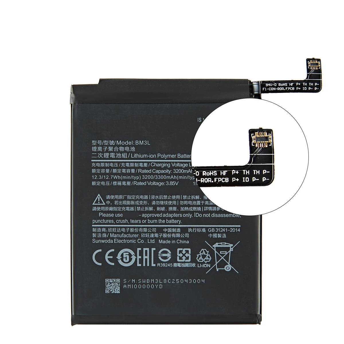 100% batteria originale BM3L 3300mAh per Xiaomi 9 Mi9 M9 Mi 9 BM3L batterie di ricambio per telefono di alta qualità + strumenti