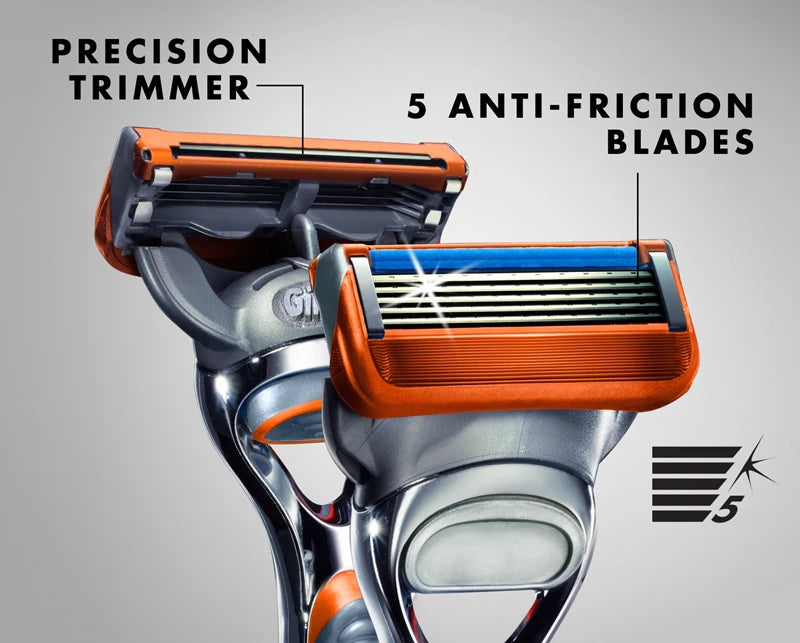 Lama di ricambio per lame di rasoio Gillette Fusion per rasoio Gillette Fusion 4 pezzi