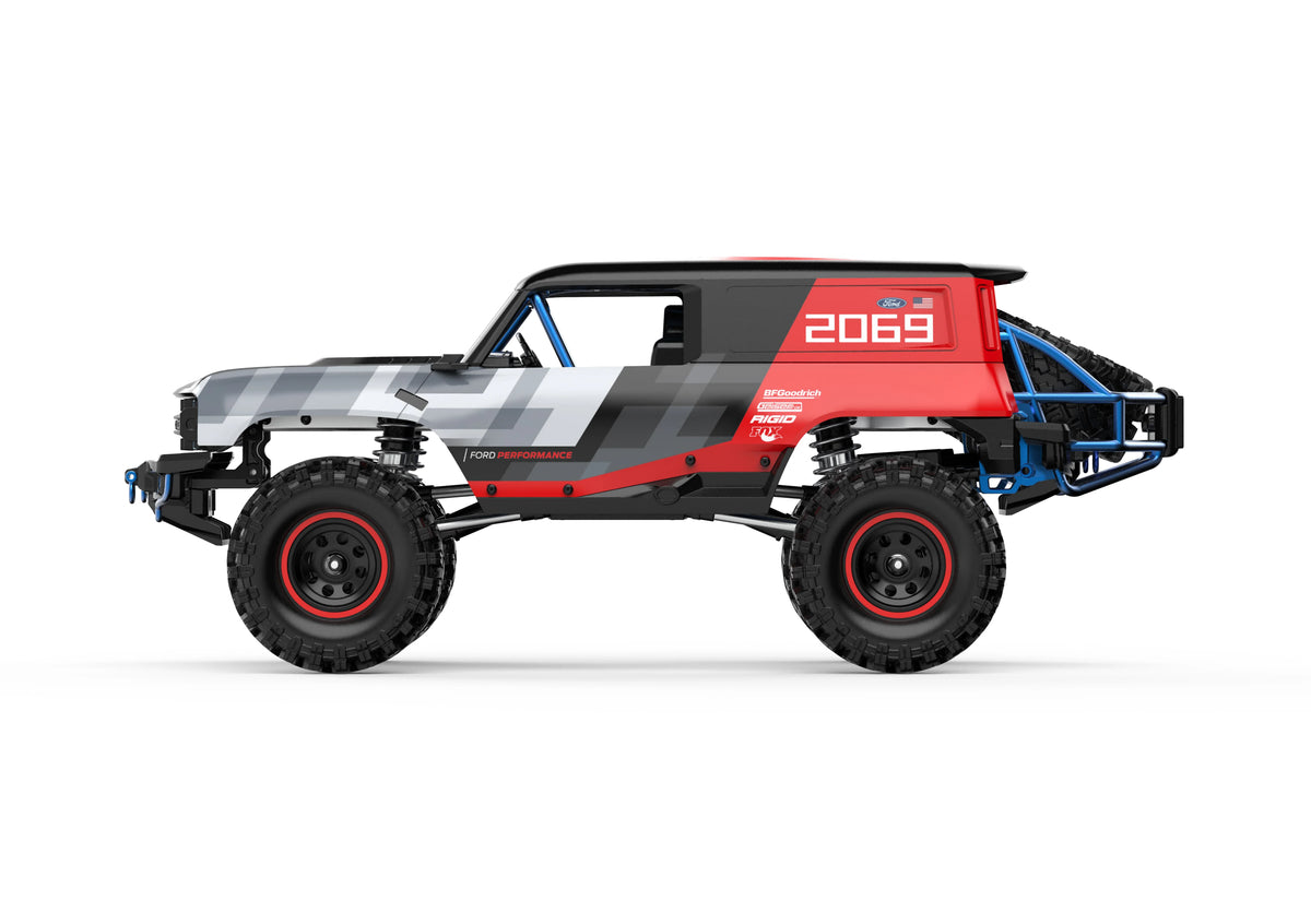 MJX HYPER GO 1/18 H18P Ford Mustang Auto RC Giocattolo con Motore Elettrico Brushless 4WD Veicolo Fuoristrada da Arrampicata Modello di Simulazione Giocattolo