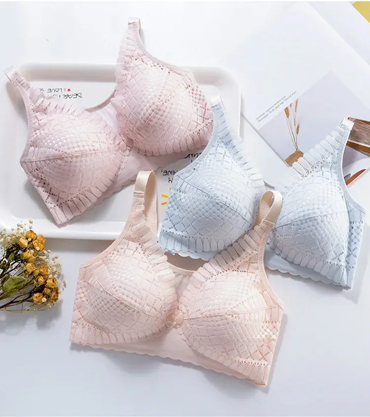 Nuovi reggiseni per l'allattamento al seno reggiseno per l'allattamento per l'alimentazione biancheria intima per l'allattamento vestiti per le donne incinte Soutien Gorge Allaitement