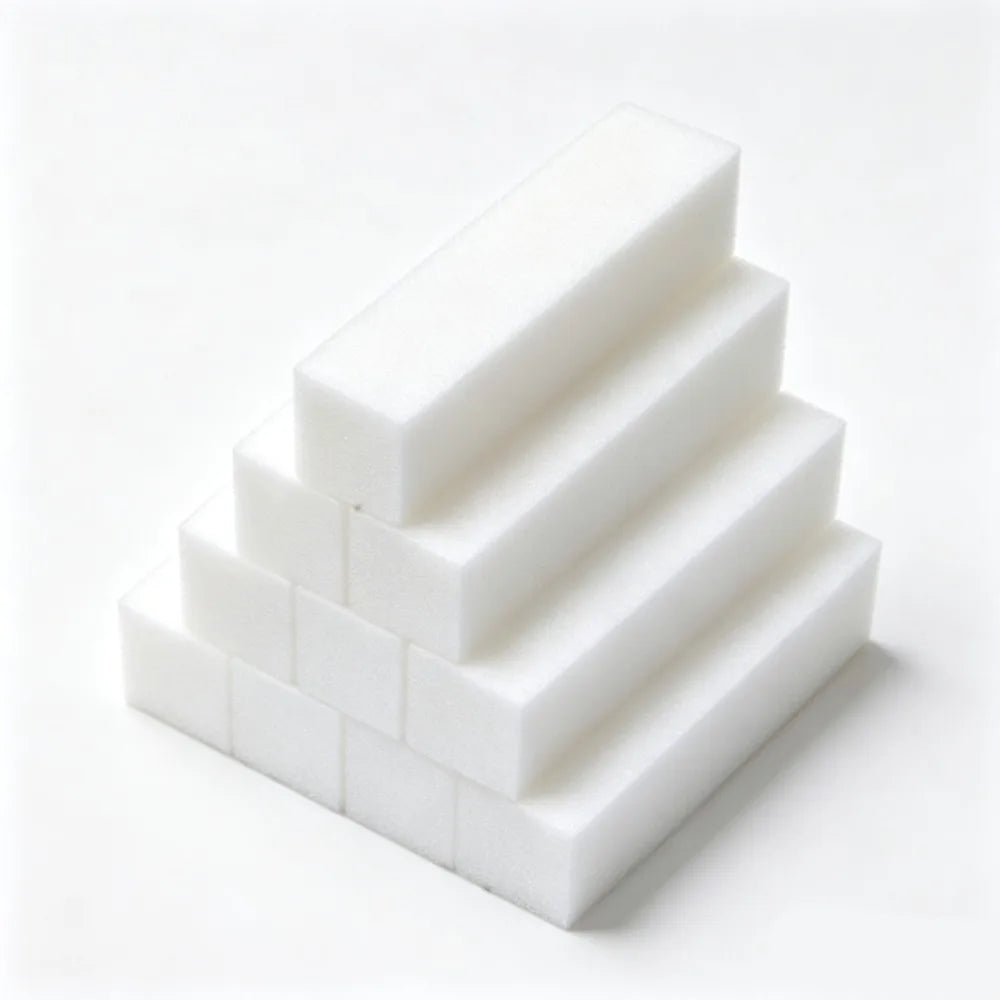 Set professionale di lime e blocchi per la levigatura e la lucidatura delle unghie, disponibile in confezioni da 1, 10 o 50 pezzi – strumenti per manicure, pedicure, levigatura, lucidatura e decorazione delle unghie.