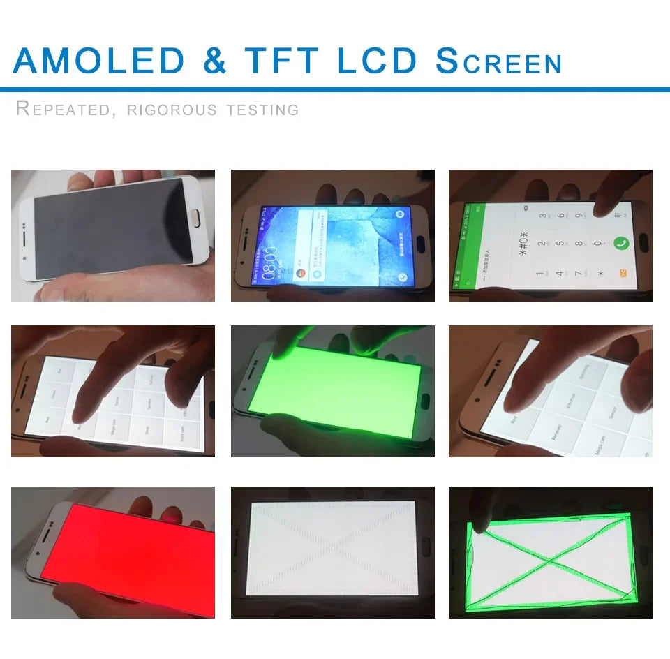 Display LCD AMOLED G998 per Samsung S21 Ultra 5G G998U, Schermo Touch con Digitalizzatore per Samsung S21 Ultra G998B con Cornice