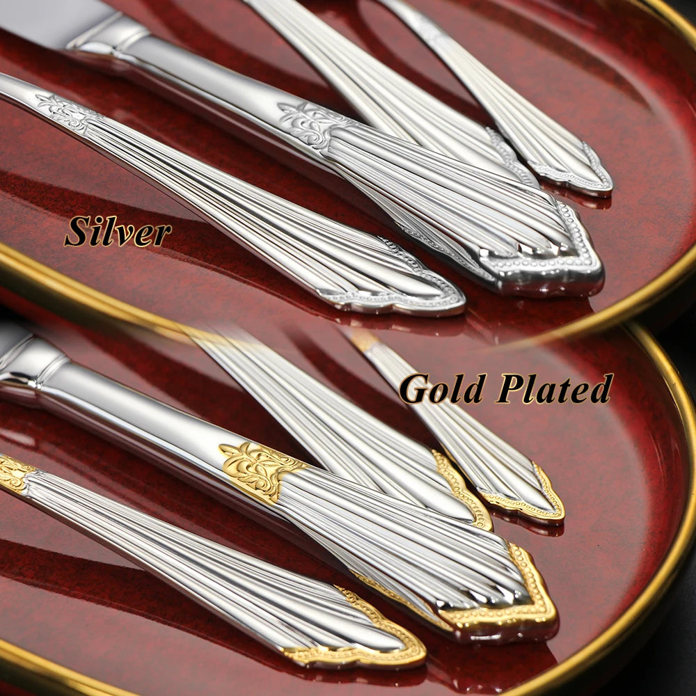 Set di 6 cucchiai da tavola da 6 cucchiai da zuppa in acciaio inossidabile Set di cucchiai da zuppa Royal 6 pezzi per cucina/casa/ristorante